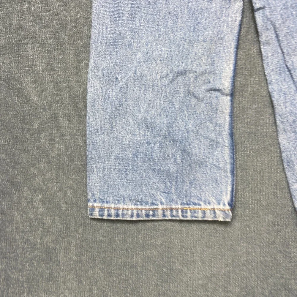 Vintage Levi's 550 Jeans Boys 10 Slim Fit 23x25 Blue Denim Cotton Straight Leg